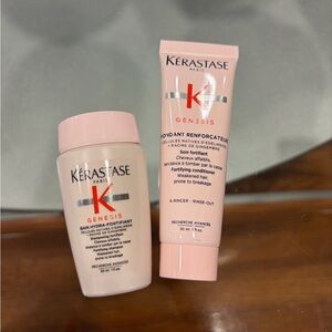 Kerastase Genesis Shampoo and Conditioner Travel Set, New